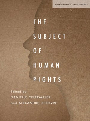 cover image of The Subject of Human Rights
